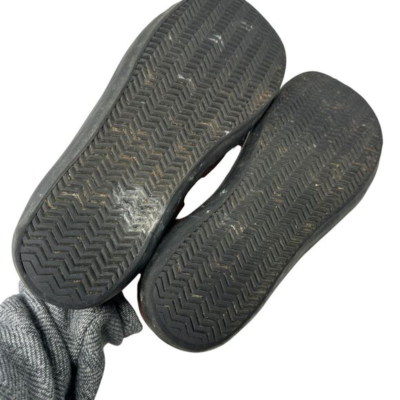 Bramfords Birchberry Dark Brown Leather Lace Up Comfort Sneakers Size 10 - Picture 5 of 6